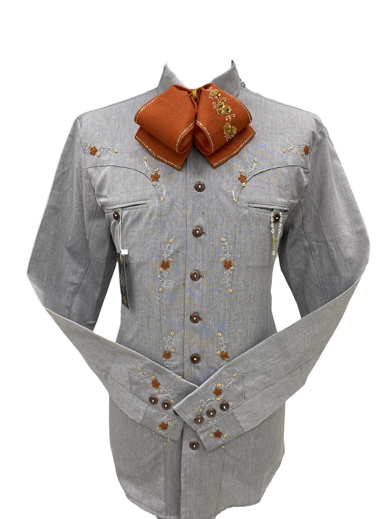 CAMISA BORDADO ROCOCO TALLA 32 