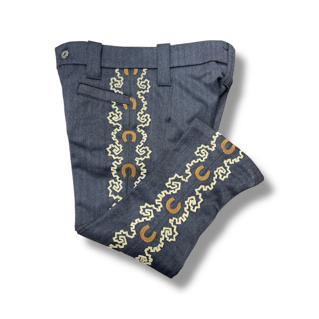 PANTALON CHARRO GRECA DOBLE DE NIÑO