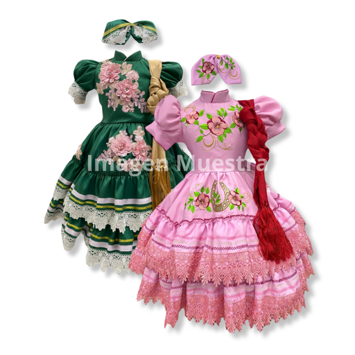 VESTIDO ESCARAMUZA TALLA 2