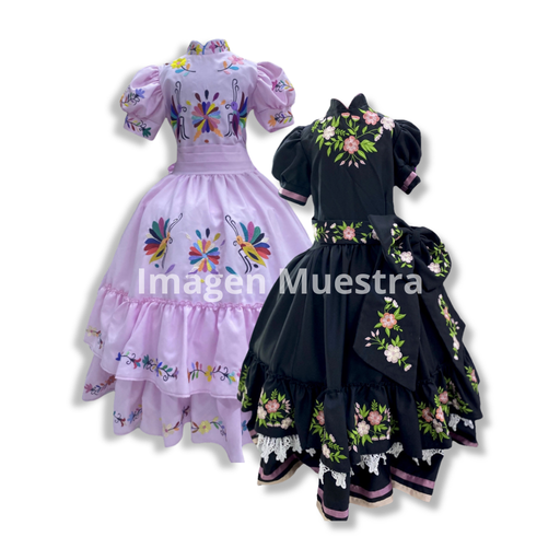 VESTIDO ESCARAMUZA TALLA 10